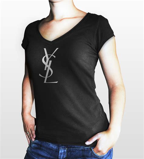 ysl women's t shirt|saint laurent t shirt small.